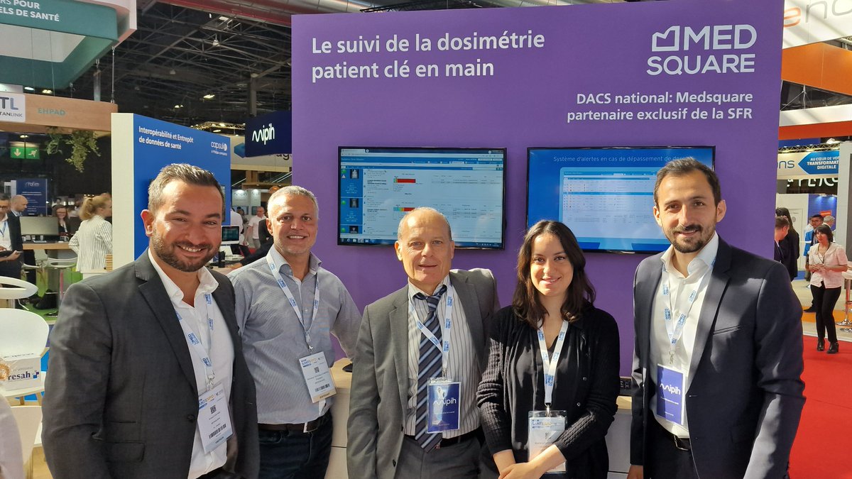 Medsquare_SAS's tweet image. #SANTEXPO c'est parti ! Nous sommes prêts à vous accueillir sur le stand de @PhilipsHealth. Retrouvez-nous du 17 au 19 mai à Paris, Porte de Versailles.
#dosimetriepatient #dosemanagement #dosemonitoring #RadiationDoseMonitor