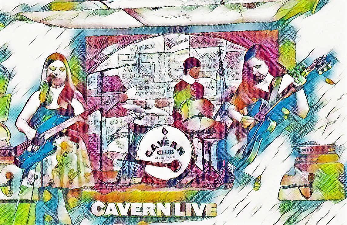 Some colourful vibes this morning. Love this pic from the weekend by Jessica's uncle 😍 We had an amazing time at the @cavernliverpool, we still can't believe we got to play our first ever #Liverpool show there! Thanks to IPO Music Festival for having us 💚 #cavernclub #livemusic