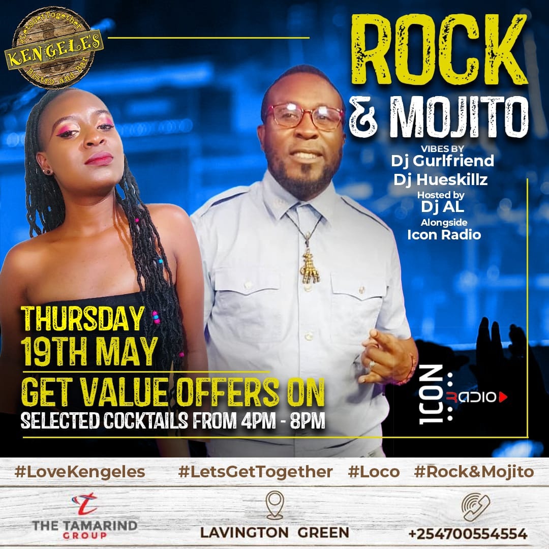 This Thursday we Rock at <a href="/Kengeles_Loco/">Kengele's Lavington</a>