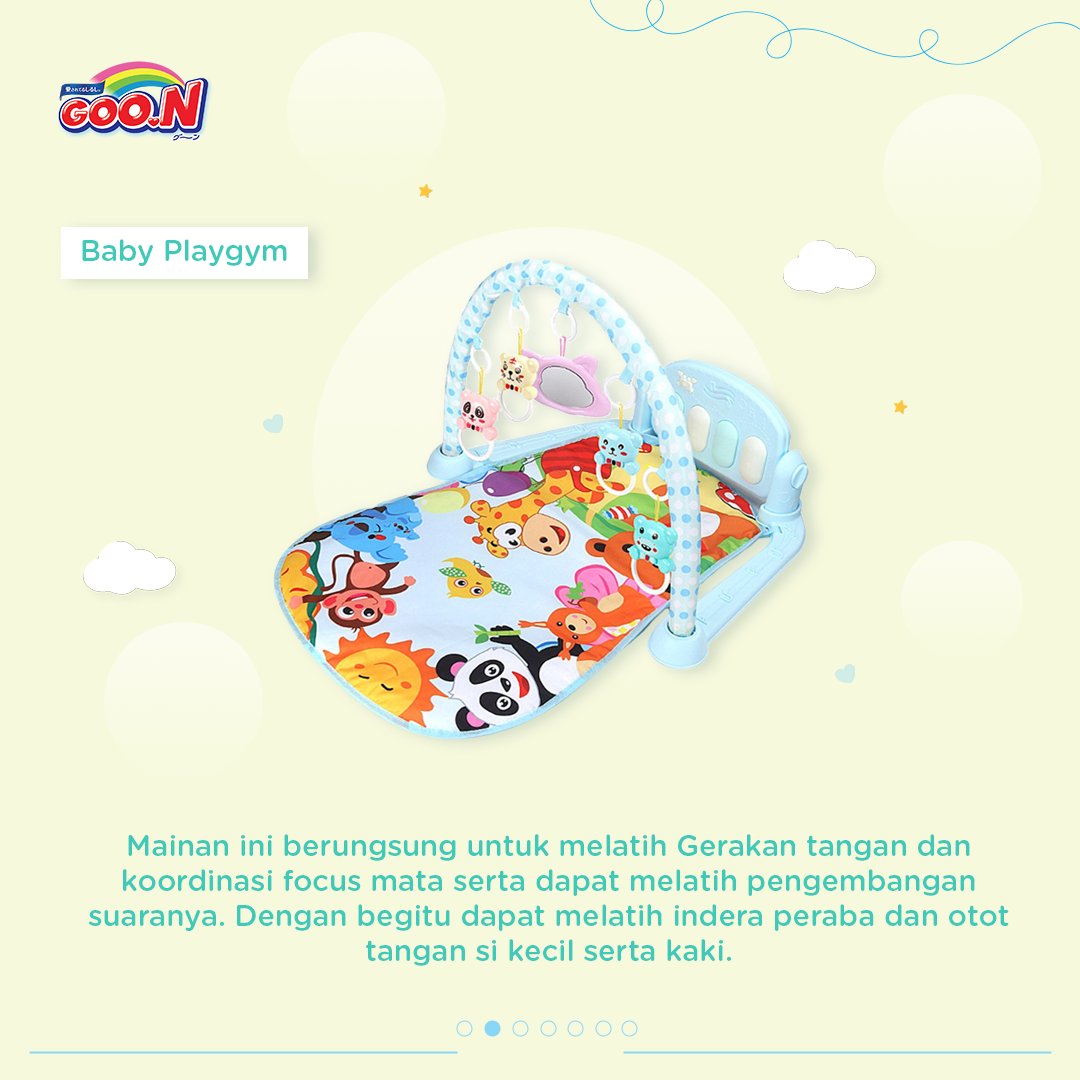 GOON_Indonesia's tweet photo. Apakah mama sedang mencari mainan untuk si Kecil usia 3 bulan? Jika iya, pastikan mainan yang dipilij yang dapat mengembangkan keterampilan motoric dan koordinasi si Kecil ya Ma! 😊
#GoonIndonesia #GoonDiaper #diapersgoon #TandaCintaMama #NewMoms https://t.co/gGMLQShsE5