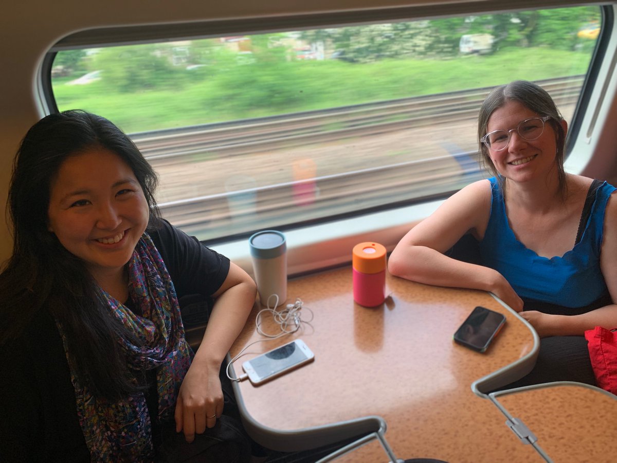jacquintrio's tweet photo. @jacquintrio on the road! 🚂 

Excited to play our Dreams &amp; Fragments programme today for @McrMiddays at @BridgewaterHall - @WatkinsHuw @LibbyLarsen @ColinMatthews4 and some unheard of lads called #Bruch # Stravinsky and #Schumann 🤷🏼‍♀️

Come say hi! https://t.co/ktsslRGDmO