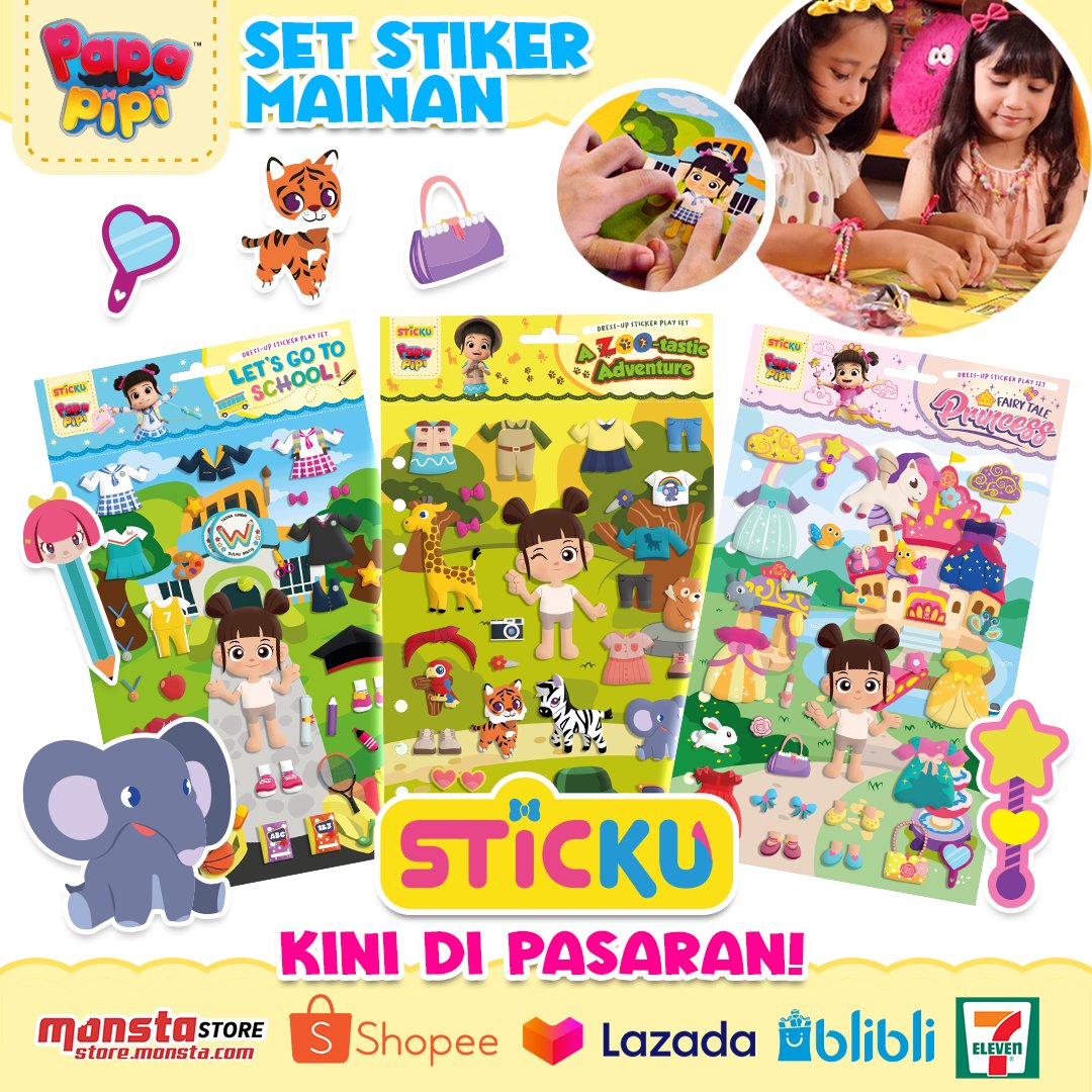 papapipizola_'s tweet photo. Jangan ketinggalan untuk dapatkan STICKU Pipi Zola untuk anak-anak anda! π
---
Dapatkan sekarang di 7E atau online:
https://t.co/hKRjBqbjTW
https://t.co/eqNvhTJUb1
https://t.co/MMuqdTDVFa
https://t.co/xyloWmghNJ
---
#Sticku #PapaPipi https://t.co/Nfd4pgsb2l