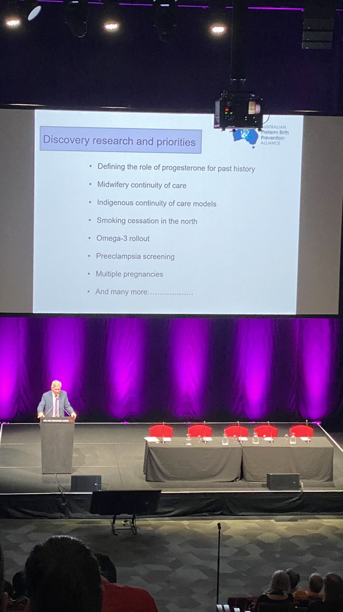 Single most important intervention to reduce preterm birth - midwifery continuity of care. Prof John Newnham <a href="/mypsanz/">PSANZ</a> <a href="/PretermAlliance/">Australian Preterm Birth Prevention Alliance</a> #psanz2022 #StrongerTogether <a href="/MidwivesACM/">ACM</a> #midwivesmatter