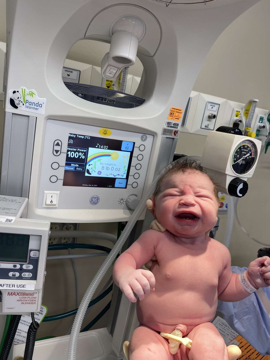 cloey_brown's tweet photo. Olivia Grace Lawver 
May 16th 2022 5:38 pm , 8lbs and 20 1/2 inches long! Pure perfection idk how we made such a big girl 💝 https://t.co/SsVoy7RpKk