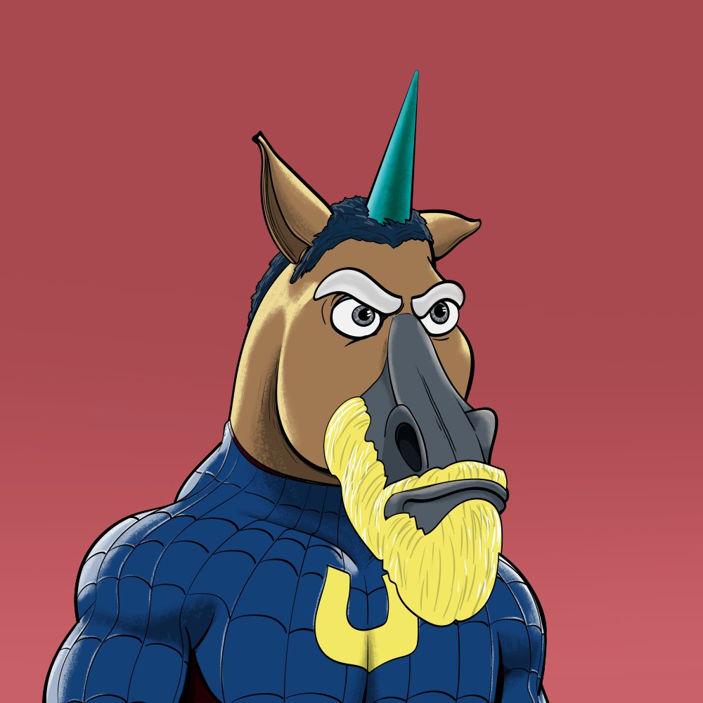 Another hero from 10k #NFTCollection of #UnicornHeroes.
The main goal for <a href="/UHeroes_NFT/">Unicorn Heroes</a> is to #HelpUkraineWithCrypto 
#NFT #NFTArt #Ethereum #AirdropCrypto #Whitelist #HelpUkraineWithCrypto #StandWithUkraine