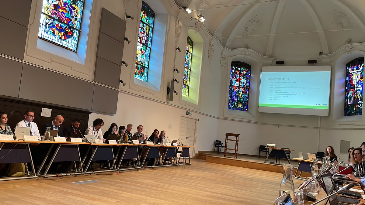 maria_kelo's tweet photo. Representing @euatweets and the voice of European universities in the #bolognaprocess TPG on #qualityassurance to work together on implementing agreed key reforms in this area as well as qa of #jointprogrammes #europeanuniversities and #microcredentials @IrishCollegeLVN https://t.co/GxGdhojZ8C