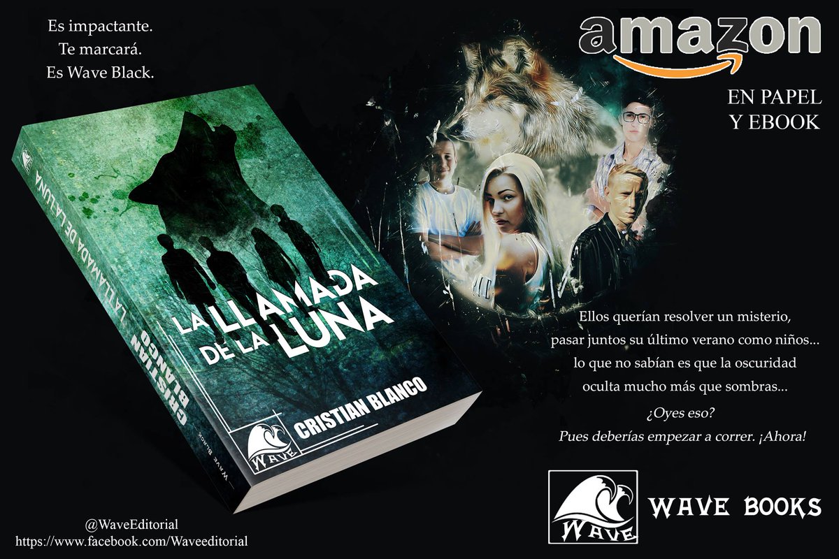 WaveEditorial's tweet photo. Hoy Wave recomienda #LlamadaLuna de
@CBlancowriter
Papel https://t.co/555AHOyQHQ
Ebook https://t.co/sKD7FqS1CA
#GooglePlay https://t.co/71ghWqxwJr
#Lektu https://t.co/ZhFESBo916
#LlamadaLuna #CristianBlanco #WaveBooksEditorial #WaveBlack #Novela #Ebook #Amazon #Kindle #Misterio https://t.co/i6LHCx9dOj
