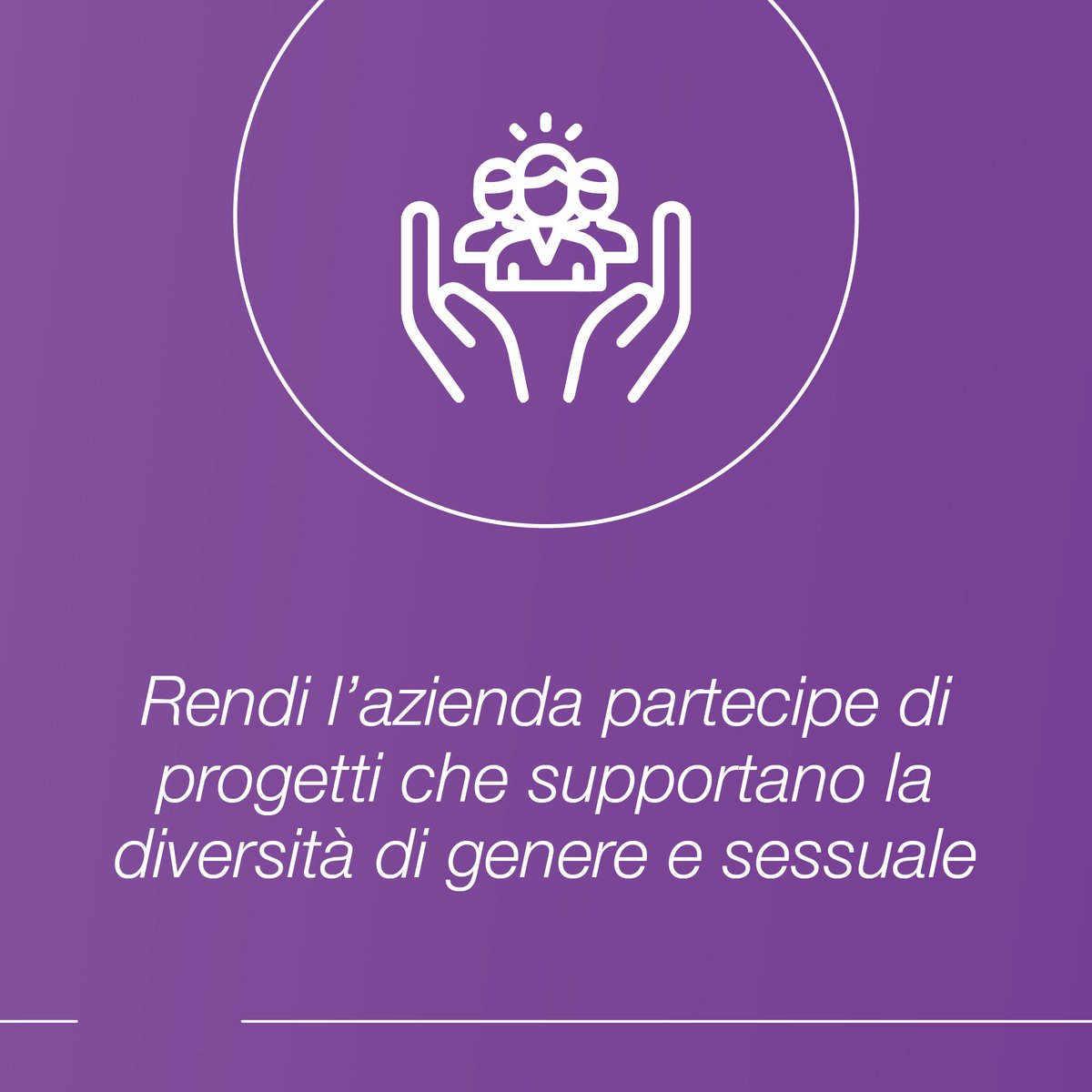 🏳‍🌈 Ogni anno il 17 maggio si tiene la Giornata Internazionale contro l'omobilesbotransfobia.
La diversità è una grande risorsa sul posto di lavoro: un team diversificato porta a innovazione e progresso.
Raccontaci le iniziative di D&amp;I messe in atto dalla tua azienda! #idahobit