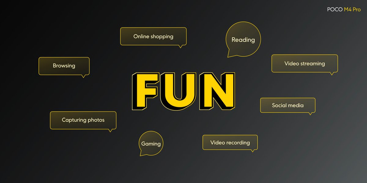 POCOKenya's tweet photo. There are so many thing you can do with your #PocoM4Pro to make sure you #maximizeYourFun

How do you use yours? https://t.co/Wxn7XPGBDN