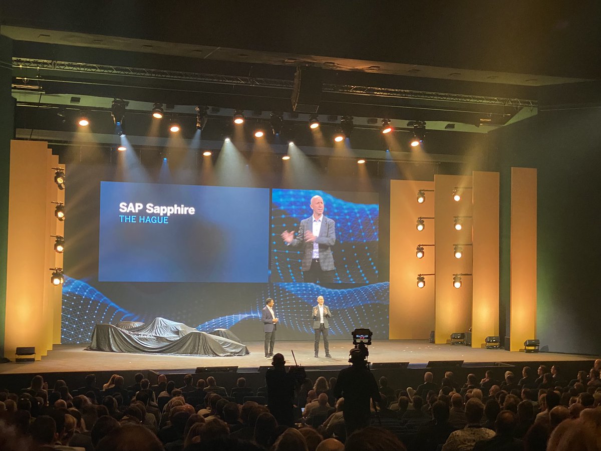jramkumar's tweet photo. And we are rolling at #SAPSapphireDenHaag Rohit Nagarajan and @ScottROfficial telling it like it is on stage. Outlining SAP’s commitment to our customers, partners and communities. https://t.co/xKnbINHq2J