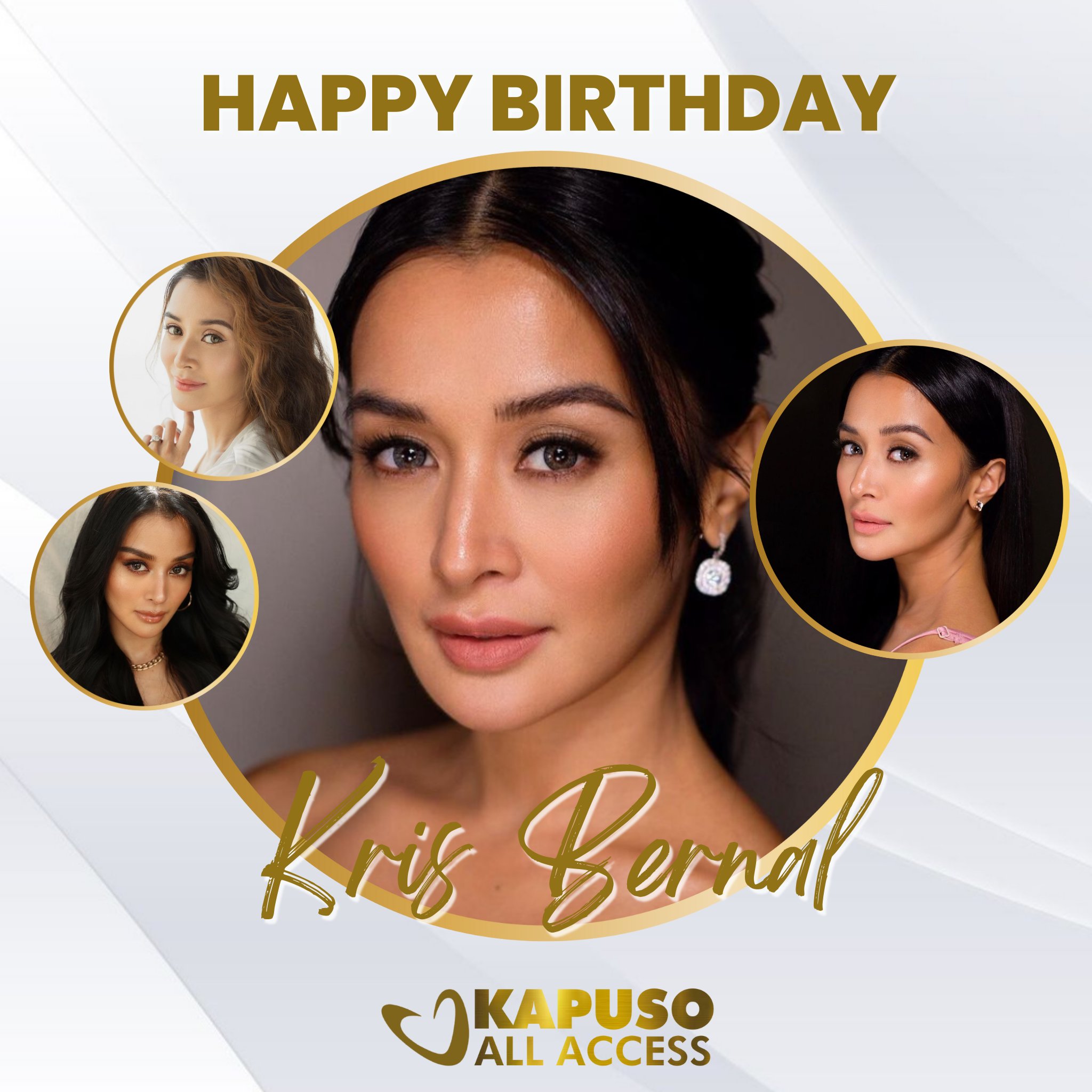 Happy birthday, Kris Bernal ( Wishing you good health, happiness, and more success.  