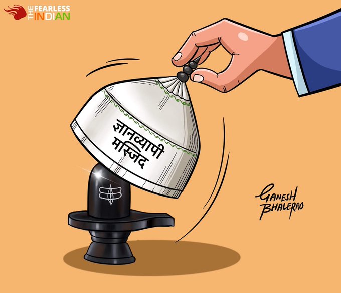 JiDeepika's tweet photo. जिस तरह बाबा ज्ञानवापी में मिले , हो सकता है काबा में भी बाबा हो ! जिस दिन सिद्ध हुआ समझो हिंदुस्तान शुद्ध हुआ । 
🚩 हर हर महादेव🚩
#ज्ञानवापी_में_शिवलिंग https://t.co/J1nIraEnk1