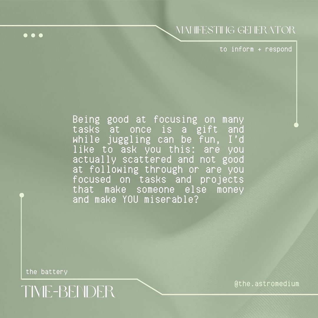 TAstromedium's tweet photo. #manifestinggenerator #timebender #humandesign #humandesignmanifestinggenerator https://t.co/Tmbwl4QCRX
