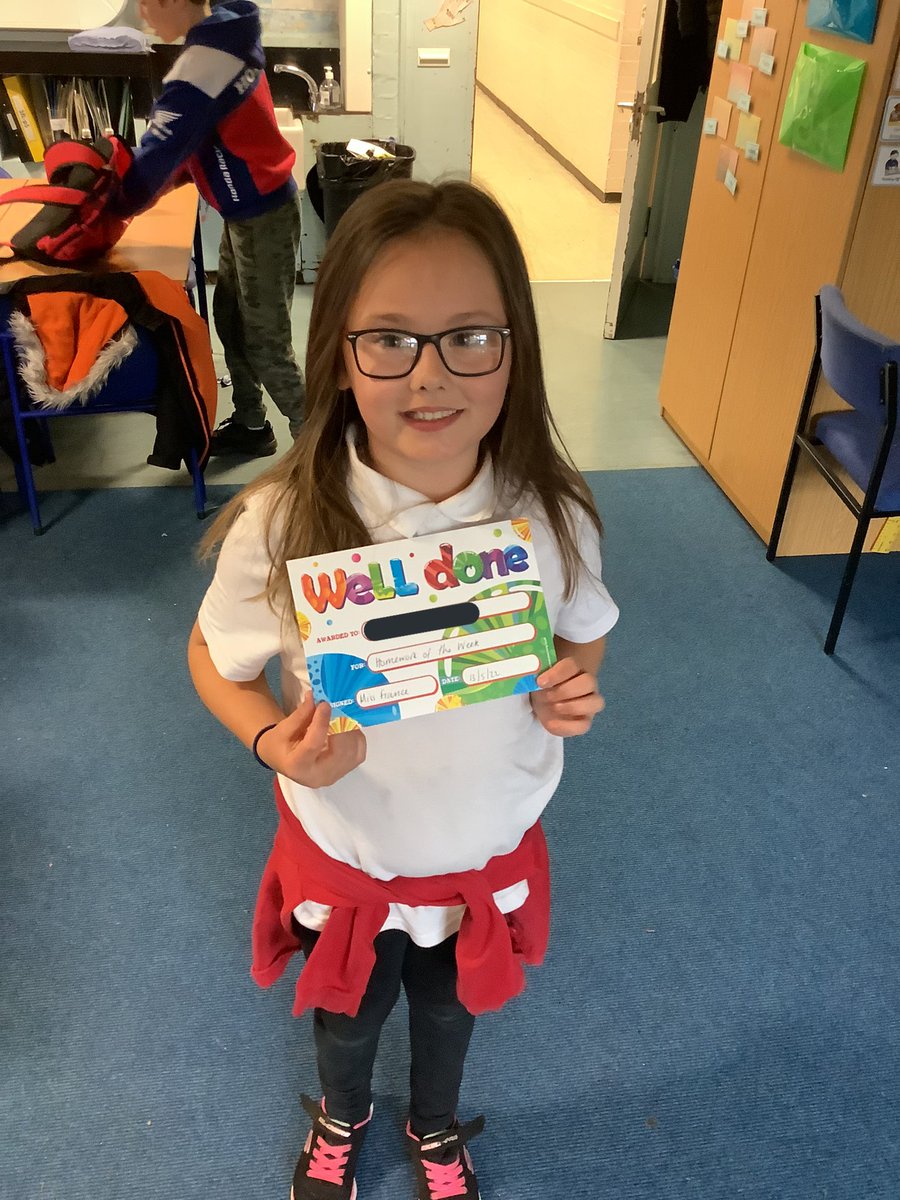 This weeks Homework of the Week! ⭐️🌈