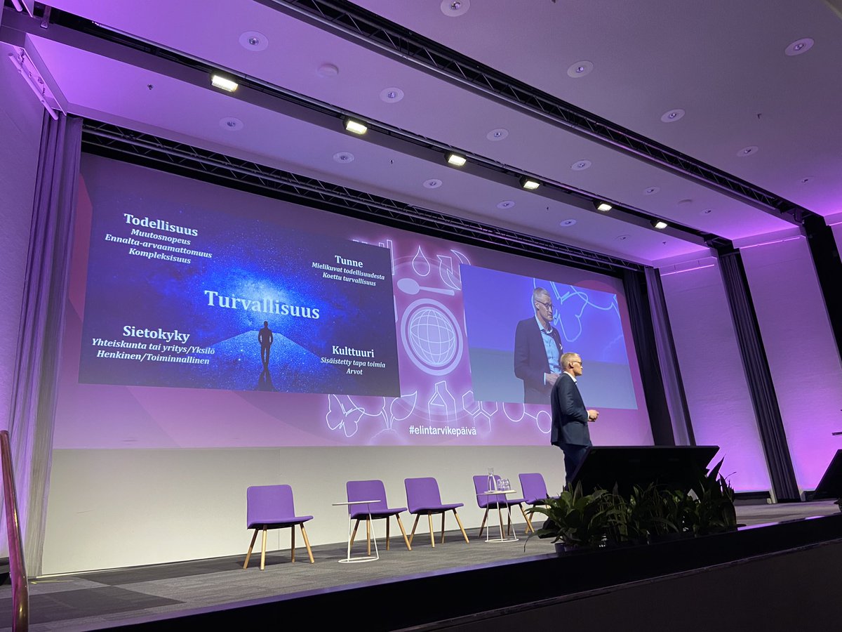 Turvallisuus on tunnetta, todellisuutta, sietokykyä ja kulttuuria. <a href="/JarnoLim/">Jarno Limnell</a> valaa uskoa siihen, että pärjäämme ja että hyvin meille lopulta käy. #Elintarvikepäivä