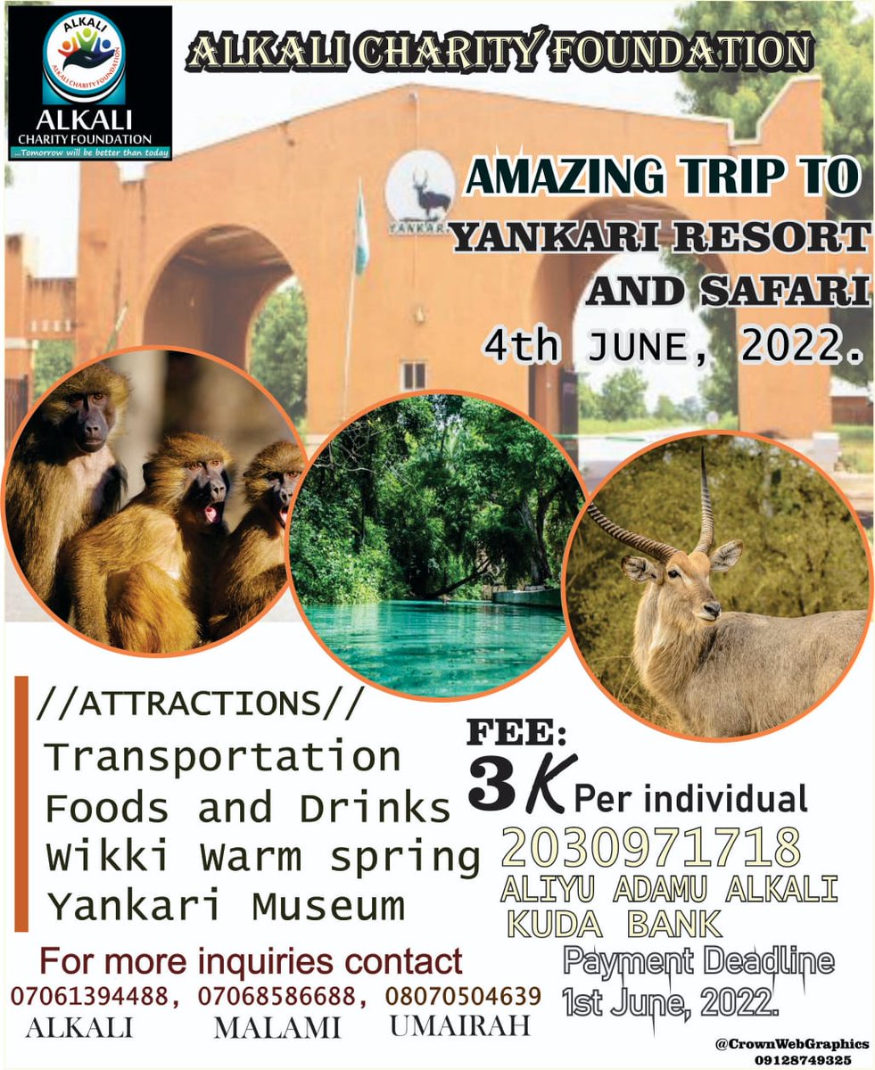 Umarfaroook1's tweet photo. Trip to yankari game reserve https://t.co/jM7rPGwydh