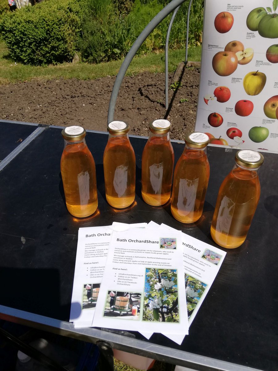 Orchardshare's tweet photo. We had a lovely day catching up with many wonderful Bath Growing groups at the Bath Organic Group event on Saturday! Beautiful site, inspiring people, tasty cakes! @bathorganicgrp https://t.co/bl3PbgsI8u