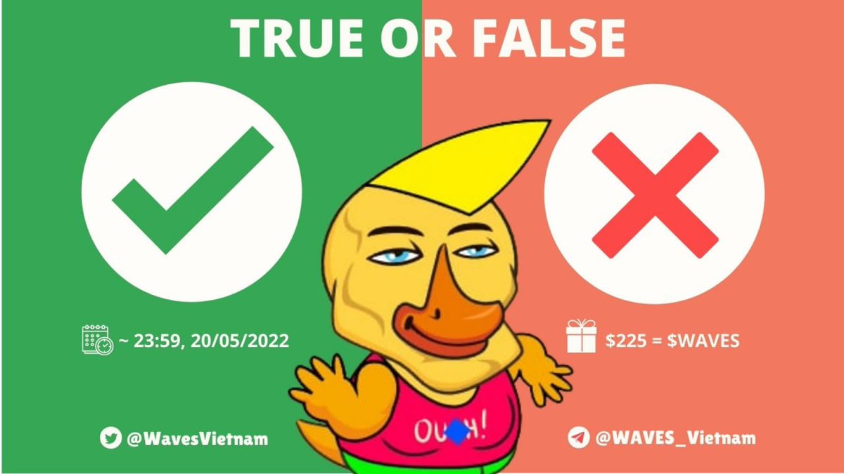 WavesVietnam's tweet photo. TÌM HIỂU VỀ HỆ SINH THÁI WAVES (PHẦN 2)

🎁Tổng giải thưởng: $225 dành cho các bạn trả lời đúng và may mắn nhất
🗓Hạn tham gia: 23:59 ngày 20/05/2022 

Thông tin chi tiết: https://t.co/YSwJdsdDWN https://t.co/HnCHFz7AoS