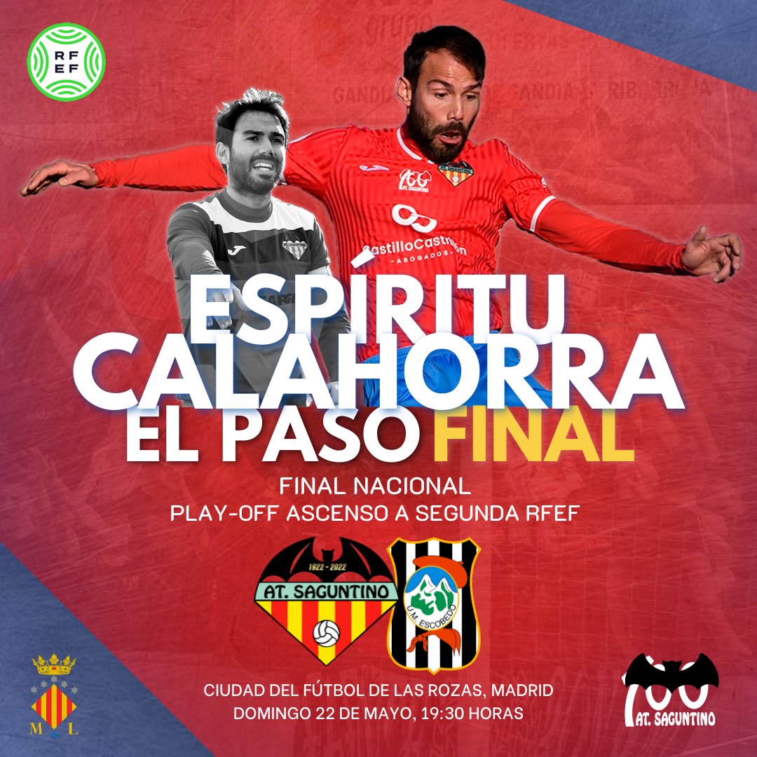 ❤️ Con el #EspírituCalahorra hasta la final.

💙 Con el #EspírituCalahorra hasta el final.