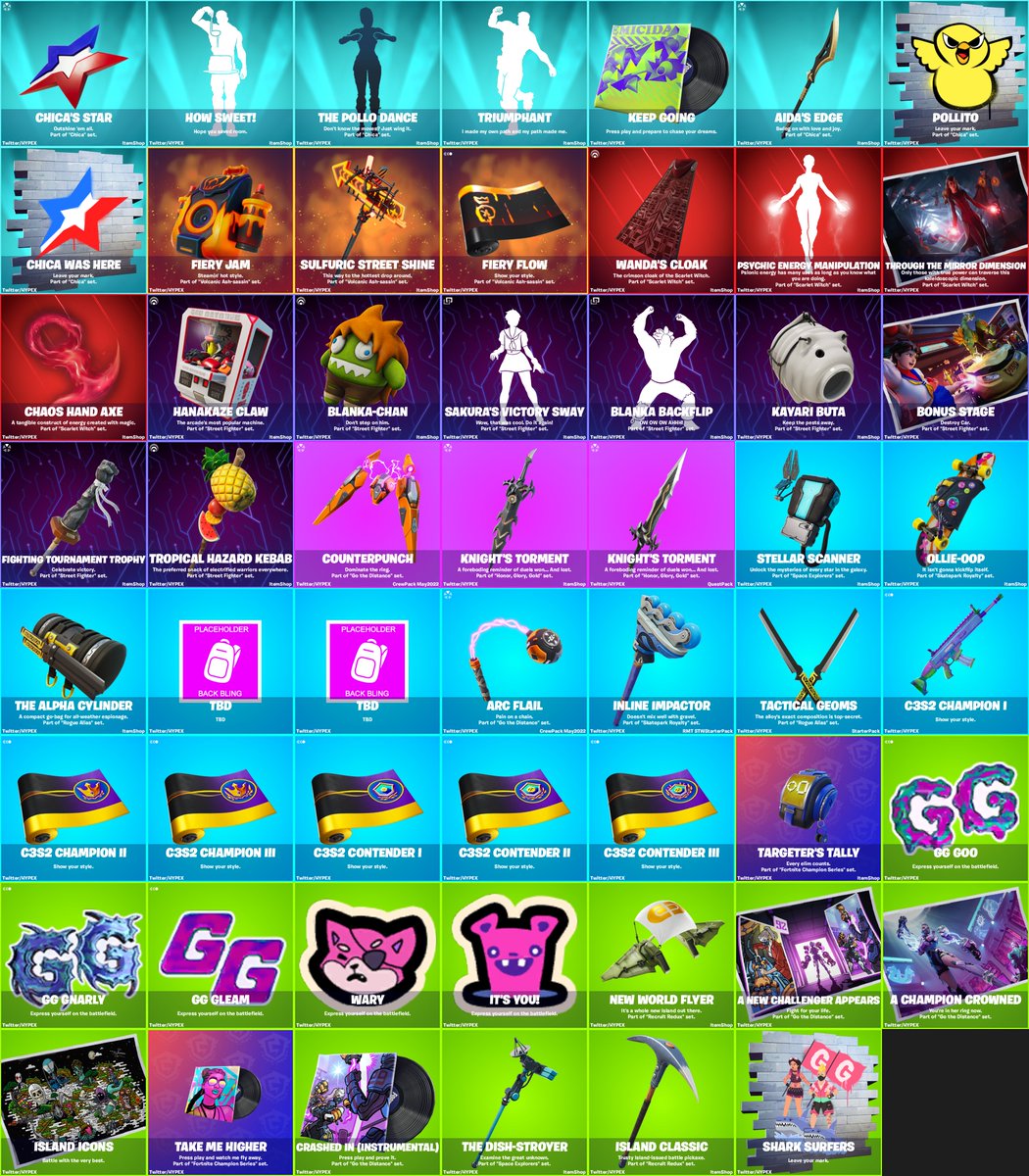 HYPEX's tweet photo. NEW COSMETICS! (might show some old) https://t.co/G1aTdbFWJu