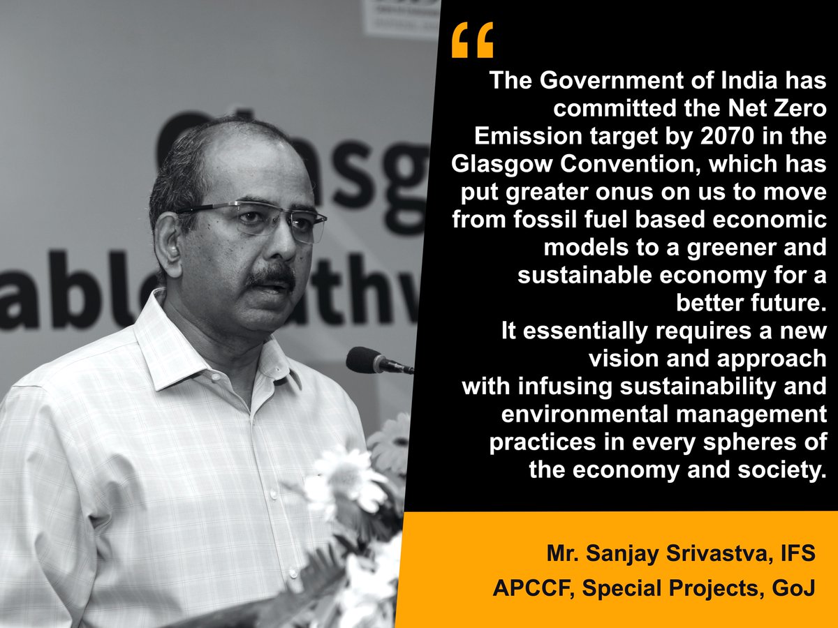 CEED_India's tweet photo. The Government of India has committed the #netzero emissions target by 2070 in the #glasgow convention, which has put greater onus on us to move from fossil fuel based economic models to a greener and sustainable economy for a better future. https://t.co/sNPVHhhlwC
