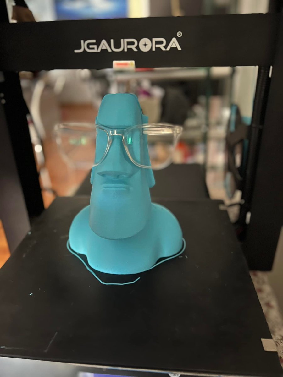 songsoundear's tweet image. printed by Dimitri Fianco (Italy friend)
Printer: a5s
Filament: Eryone matte aqua blue teal pla filament

#eryone3d #eryonefilament #mattepla #plafilament
#teal #matte #JGAURORA #a5s #3dprinter #3dprinting