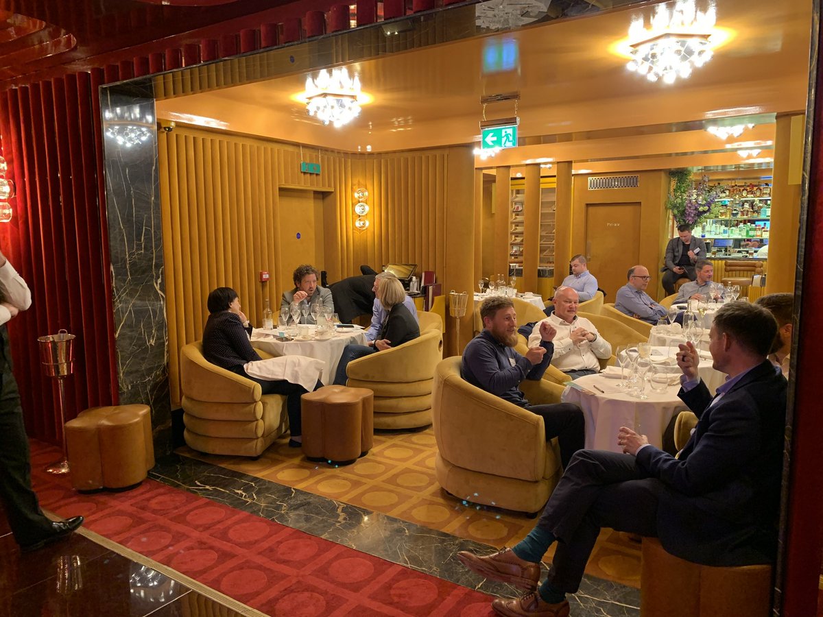 thecmindset's tweet photo. A week ago today we brought our community of technology leaders together for a very special in-person event at @langanslondon with @dominiccolenso @chris_gibson12 and @worldclasssimon at the helm 🔥

#leadership #technology #communication https://t.co/MdZSSfu8lL