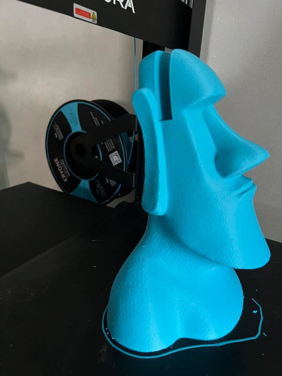 songsoundear's tweet image. printed by Dimitri Fianco (Italy friend)
Printer: a5s
Filament: Eryone matte aqua blue teal pla filament

#eryone3d #eryonefilament #mattepla #plafilament
#teal #matte #JGAURORA #a5s #3dprinter #3dprinting