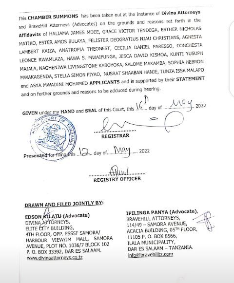 kigogo2014's tweet photo. Kumbe mambo haya ndivyo yalivyo hivi.. Basi NEC mtamaliza hii kesi na kusema Mnyika alileta barua za kupendekeza majina ya wabunge hawa

Tuna imani sana na Jaji Mgeta 😁 https://t.co/jzxNUGXyoo