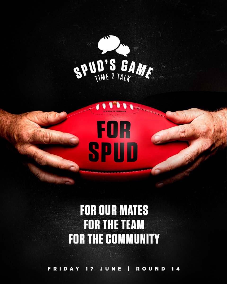For our mates, for the team, for the community ❤️

We've teamed up with <a href="/MovemberAUS/">Movember Australia</a> to honour the legacy of the late Danny Frawley through the second iteration of Spud's Game, which will be held on Friday 17 June against Essendon.

SECURE YOUR SPOT → stk.lt/SpudsGame22