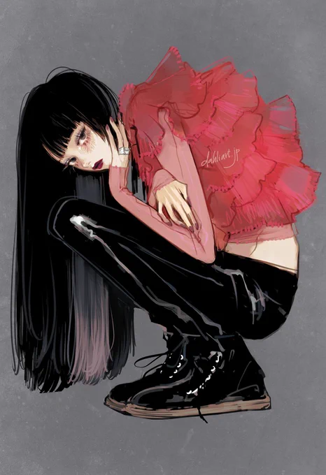 2005年頃の画風意識して落書き。 