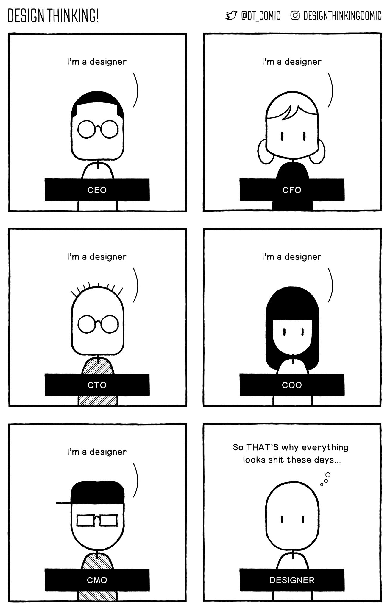 DESIGN THINKING! Comic on Twitter: