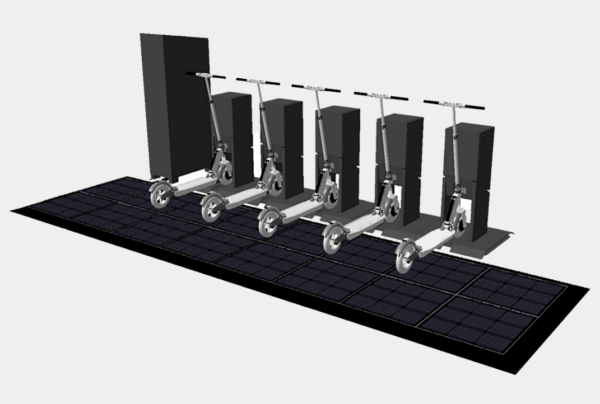 🛴Cleanergy 4 Micromobility is implementing an innovative solution for e-scooter parking in Barcelona, Thessaloniki and Istanbul, fueled 100% by solar energy (completely off-grid), including a cable-less e-scooter attachment and helmet's storage.
👉cleanergy.mobi