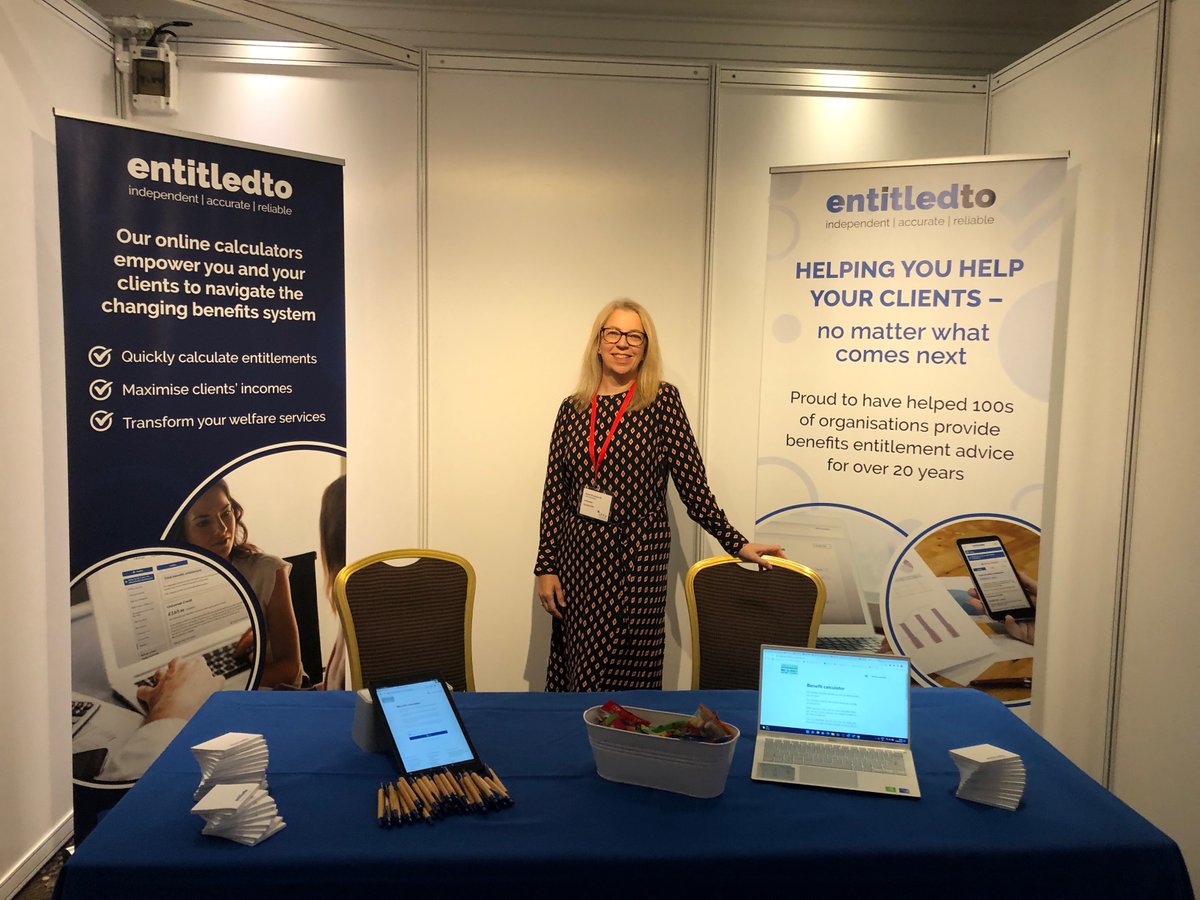 entitledto's tweet photo. We're all set up and ready to chat benefits with everyone at the @the_irrv Spring Conference and Exhibition in Leeds today (and tomorrow).

Come and say hi if you're here too 👋

#IRRVSpring2022 https://t.co/THlDeyHxAR