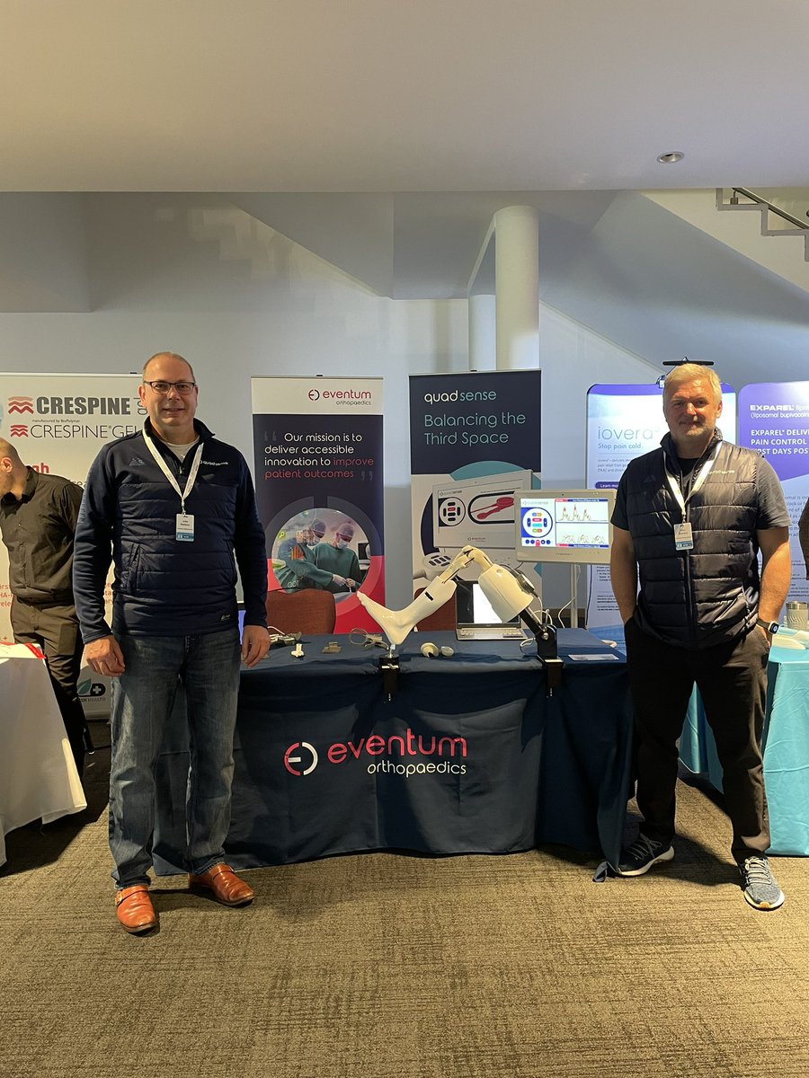 Eventumortho's tweet photo. Day 1 and we are here at #Bask2022. Come as see us on stand 41 and let’s talk about balancing the third space https://t.co/KqEv610BHX