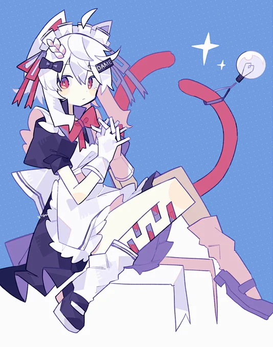 猫メイド 