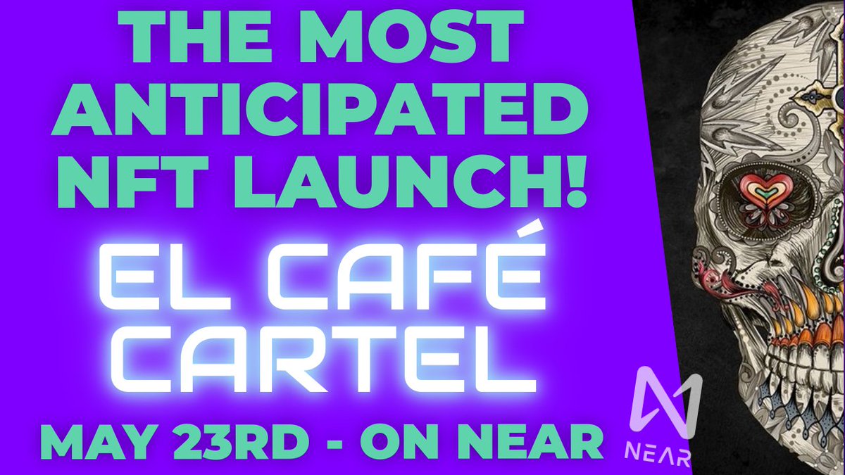 💥NEW YOUTUBE VIDEO+GIVEAWAY💥

<a href="/ElCafeCartel/">El Cafe Cartel</a> Gen 1 is the most anticipated NFT launch on NEAR!
 
Here's why you should be hyped->youtu.be/DaGS0i6MBn0

You can win 1 WL spot:
✅Watch the vid+sub
✅RT
✅Follow <a href="/NEARnftEmpire/">NEAR NFT Empire ⭕️ YouTube Channel</a> and <a href="/ElCafeCartel/">El Cafe Cartel</a> 
✅Tag frens

1 winner drawn-34hrs
