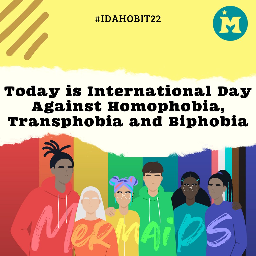 Mermaids_Gender's tweet photo. Today is International Day Against Homophobia, Biphobia and Transphobia. #IDAHOBIT is a great opportunity to stand up for trans rights and make your voice heard. We've come up with a few things you can do to support trans people today ⬇⬇⬇ #IDAHOBIT2022 https://t.co/JZJMau5MNM