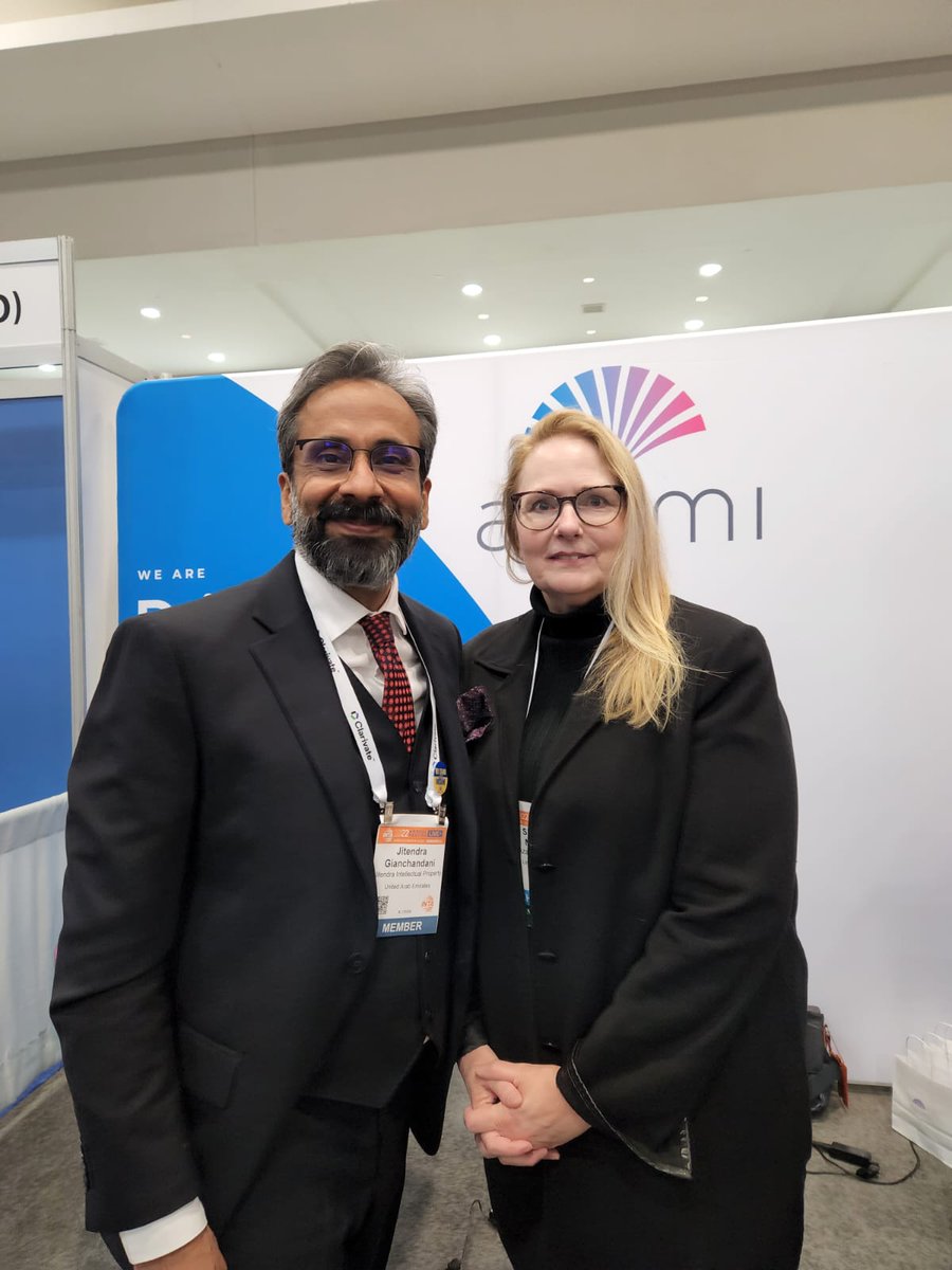 JitendraGroupAE's tweet photo. Jitendra Intellectual Property recently attended the 2022 @INTA Annual General Meeting. JIP would like to extend its sincerest thank you to all its IP colleagues and friends. Pictured are @authorjeetgian @AlAdwaniLawFirm #AzamiGlobal. See you all next year π€. #INTA2022 #INTA2023 https://t.co/0Btem0YgfA