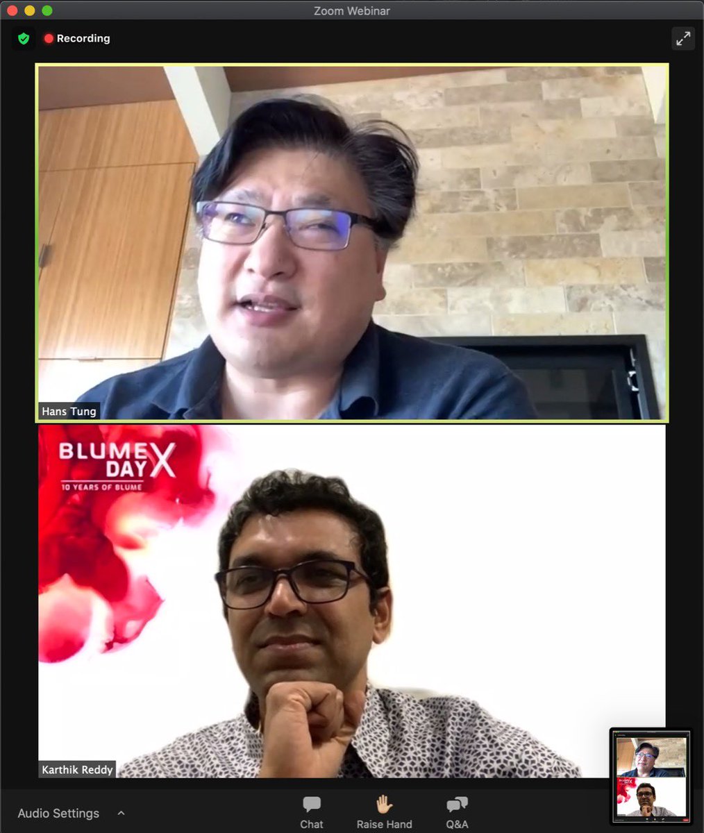sanjaynath's tweet photo. Always great to catch up @hanstung 

Proud to partner with @dhirendranm @aprabhud as they scale @helloturtlemint to an insure-tech leader 🤛🏻

At an India Internet Day, recall your saying “🇮🇳 will deliver 100🦄s”... amazing to see that day become a reality! 

@BlumeVentures https://t.co/FnVM28rndC