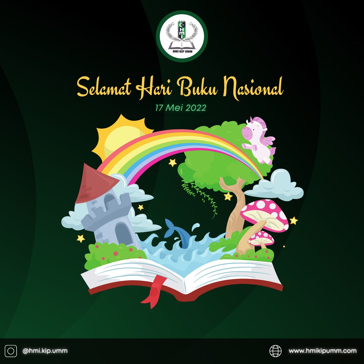 HMI_KIP_UMM's tweet photo. Selamat Hari Buku Nasional

Bacalah buku, niscaya engkau akan selamat dari kebodohan dan pembodohan
-kader biasa- https://t.co/pnkKm3ExVq