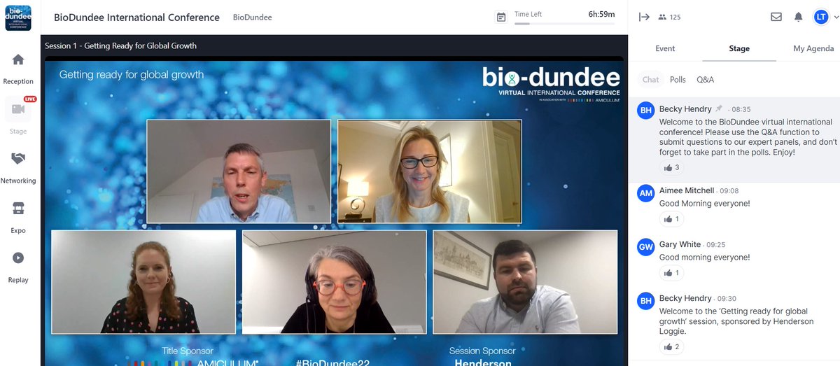 CellexusInt's tweet photo. Our team are logged in and ready to go at BioDundee!
We’re excited to join our biotech colleagues in Dundee and beyond.
@BioDundee #biodundee #biodundee2022 #dctevents https://t.co/T9Bmi96XaO