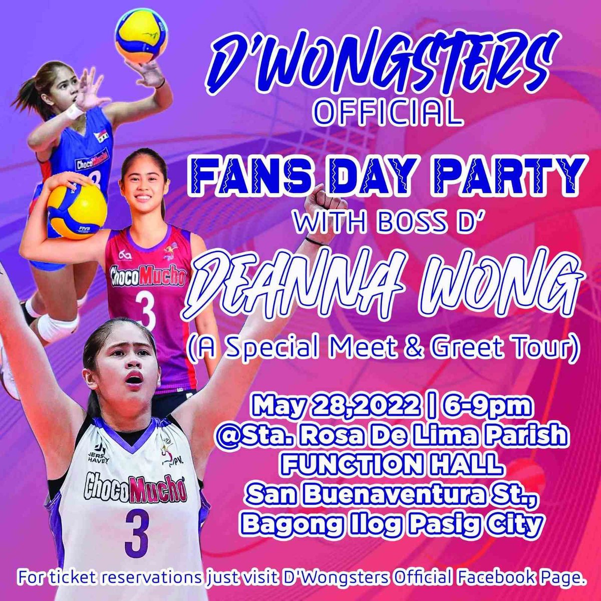 Hi Guys! Due to popular demand (🥹🥹) there will be a part 2 for <a href="/deannawongst/">Deanna Wong</a> fans day in QC! Same organizers, diff venue. Contact number in poster for tickets! See u there 🤗