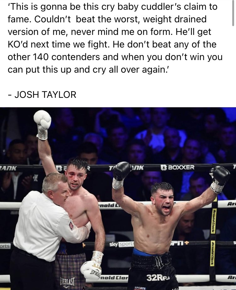 raks_story's tweet photo. Reasons why Josh Taylor hasn’t been able to land stadium fights or mainstream popularity 

Exhibit one: https://t.co/aYhBnSeQJN