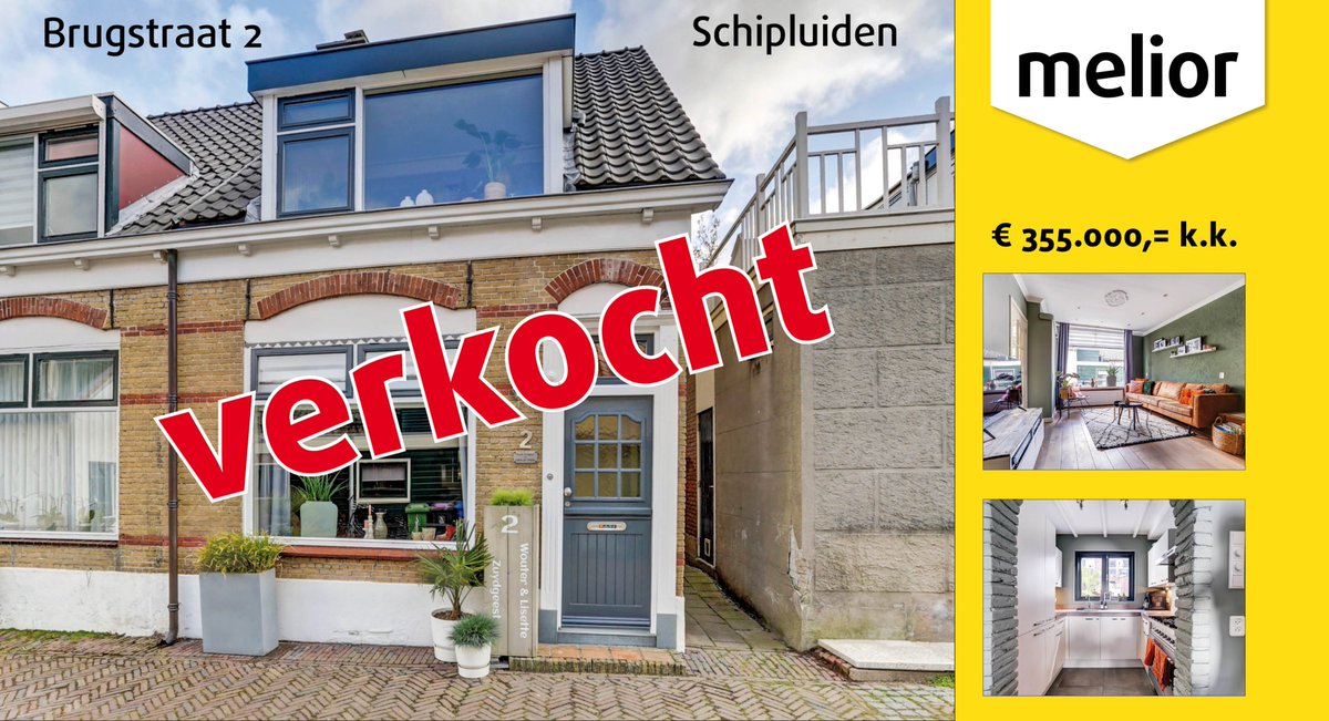 #Verkocht Brugstraat 2 te Schipluiden!

​​​​​​​#melior #woningverkopen