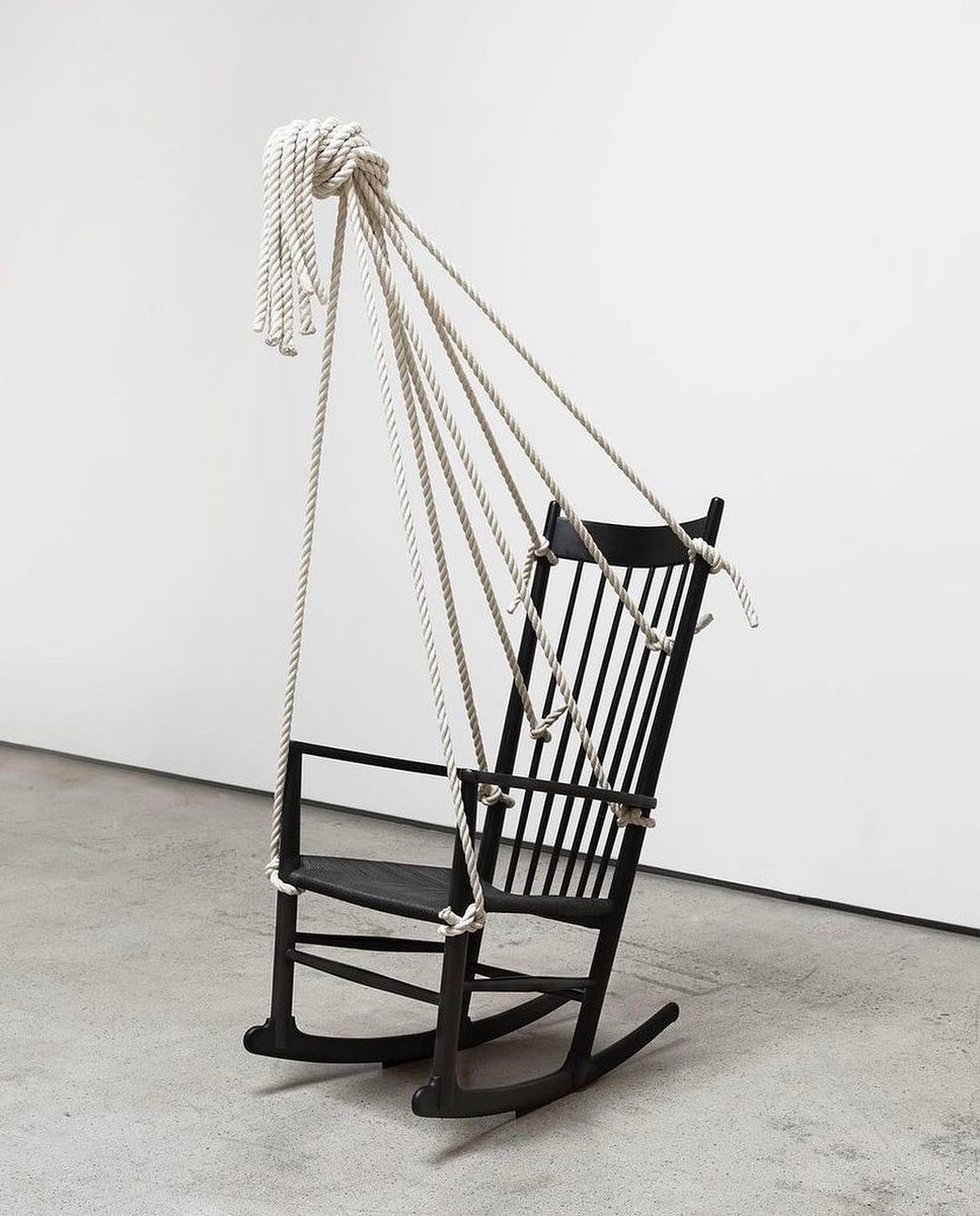 brababella's tweet photo. “Rocking #Chair with Rope (Meditation #1)” by #RickySwallow
More info at: https://t.co/IZ8TQbxaPd
#artinstallation #installazione #installation #installationview #exhibitionview #contemporaryart #artecontemporanea https://t.co/p4YyVqWvgd