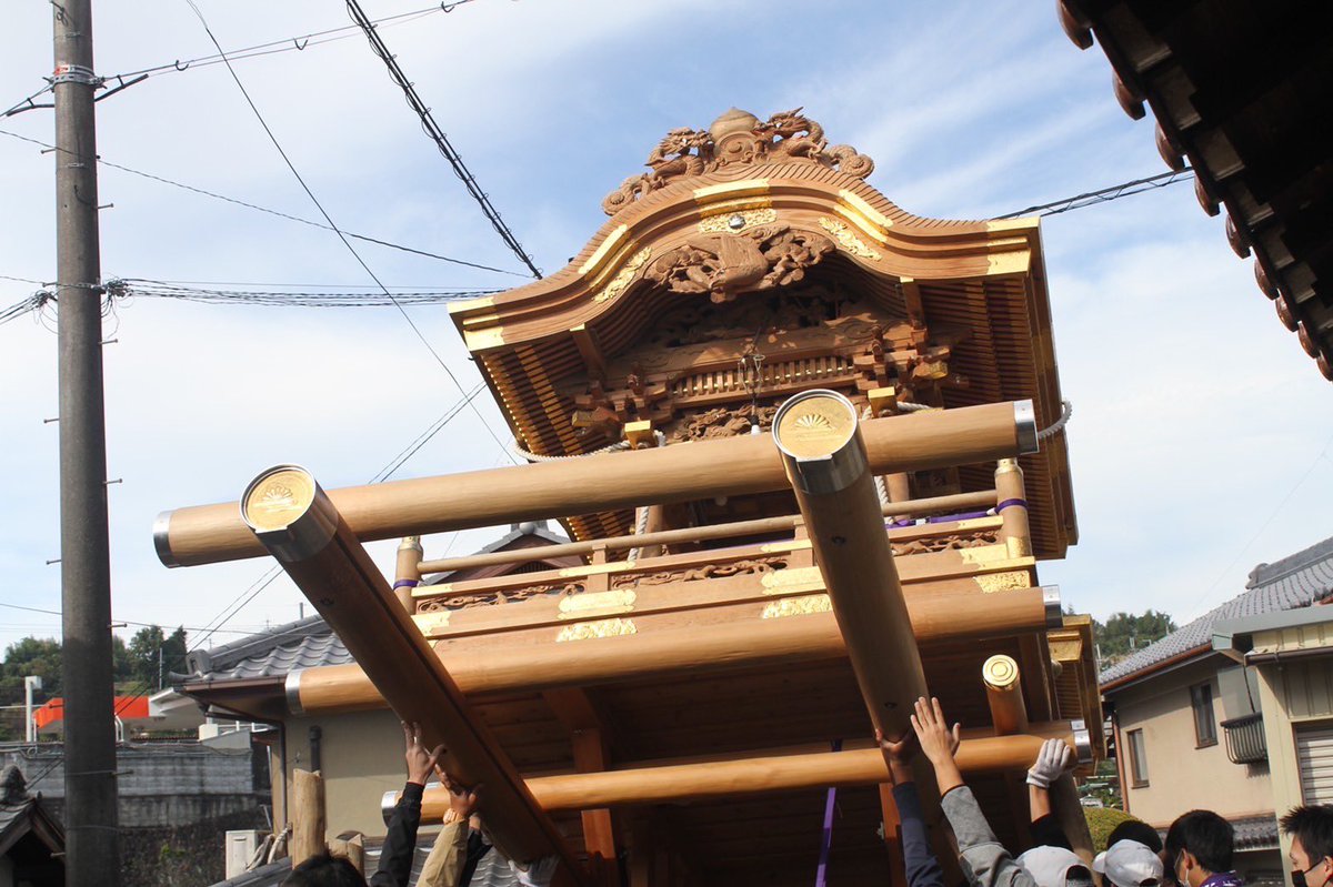 trk_cav's tweet photo. そろそろ鳴り物の響き、
感じたくなってきますねぇ🍁
 #今年こそするぞ秋祭り https://t.co/5nufZjlgcN