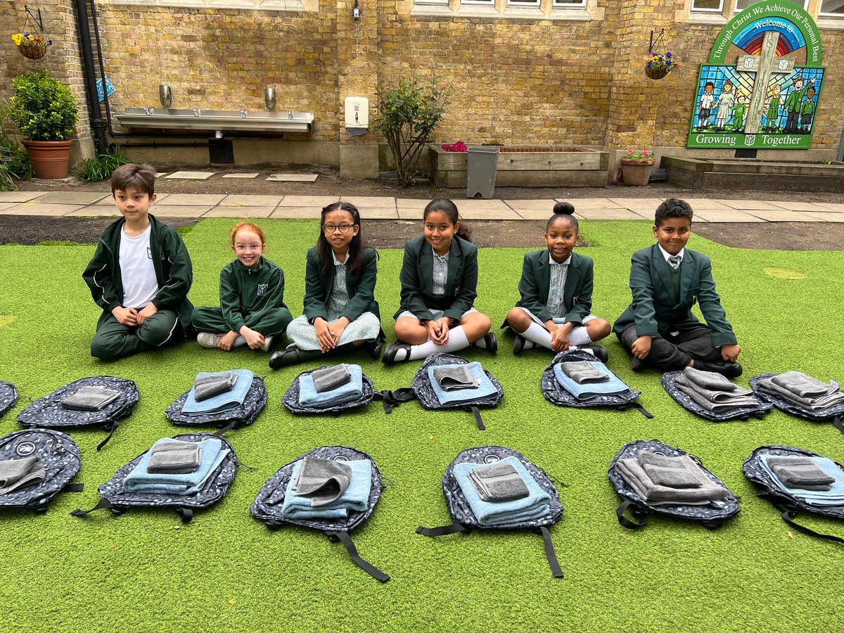 StJosephsrbkc's tweet photo. Thank you so much to all of our families who kindly came together to donate backpacks containing essential items to be sent to Ukraine to support young people as they make their journey across the country. Thank you everyone! 🇺🇦 https://t.co/s2FuVBE3YW