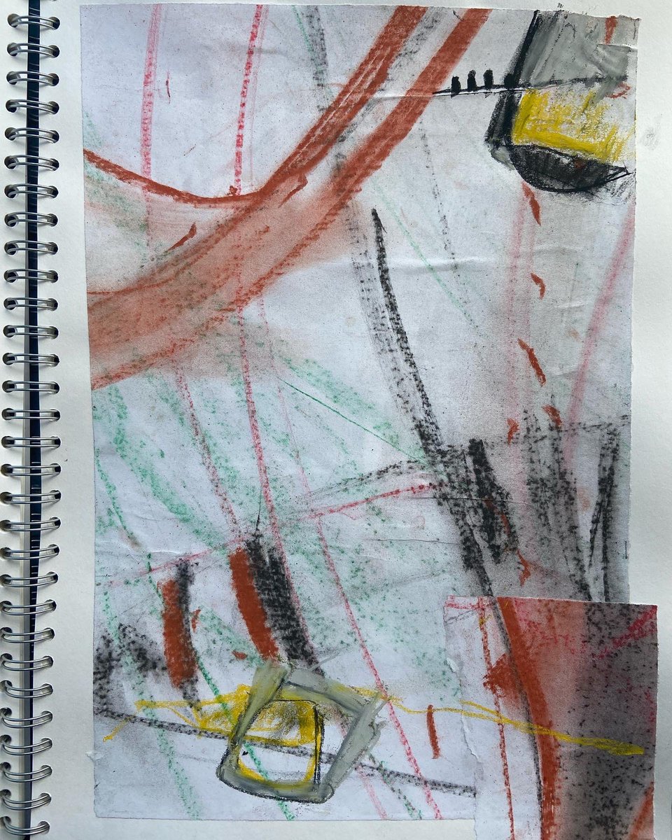 paulnwakelam's tweet photo. crop-collage-mark
more sketchbook pages assembled from details extracted from large scale drawings
#largescaledrawing
#drawingworkshop
#sketchbook
#collage
#mixedmedia
#abstractart
#worksonpaper https://t.co/APrbYiZi9E