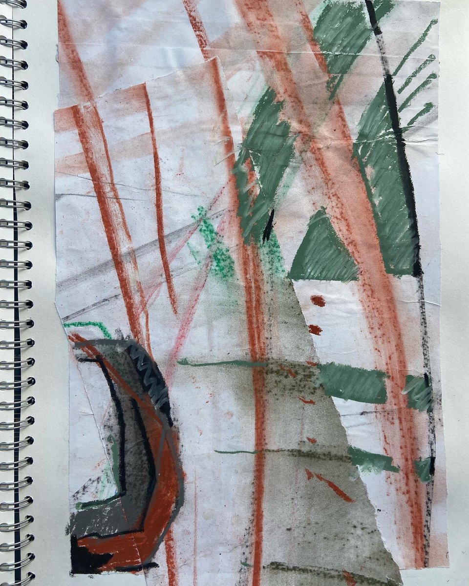 paulnwakelam's tweet photo. crop-collage-mark
more sketchbook pages assembled from details extracted from large scale drawings
#largescaledrawing
#drawingworkshop
#sketchbook
#collage
#mixedmedia
#abstractart
#worksonpaper https://t.co/APrbYiZi9E
